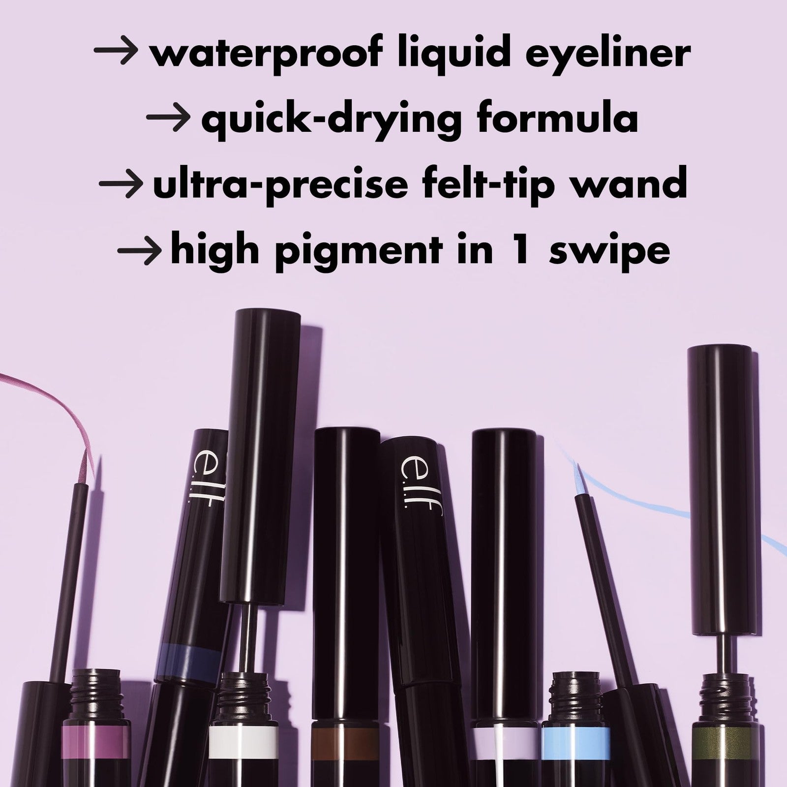 e.l.f. H2O Proof Inkwell Eyeliner Pen - Film Noir