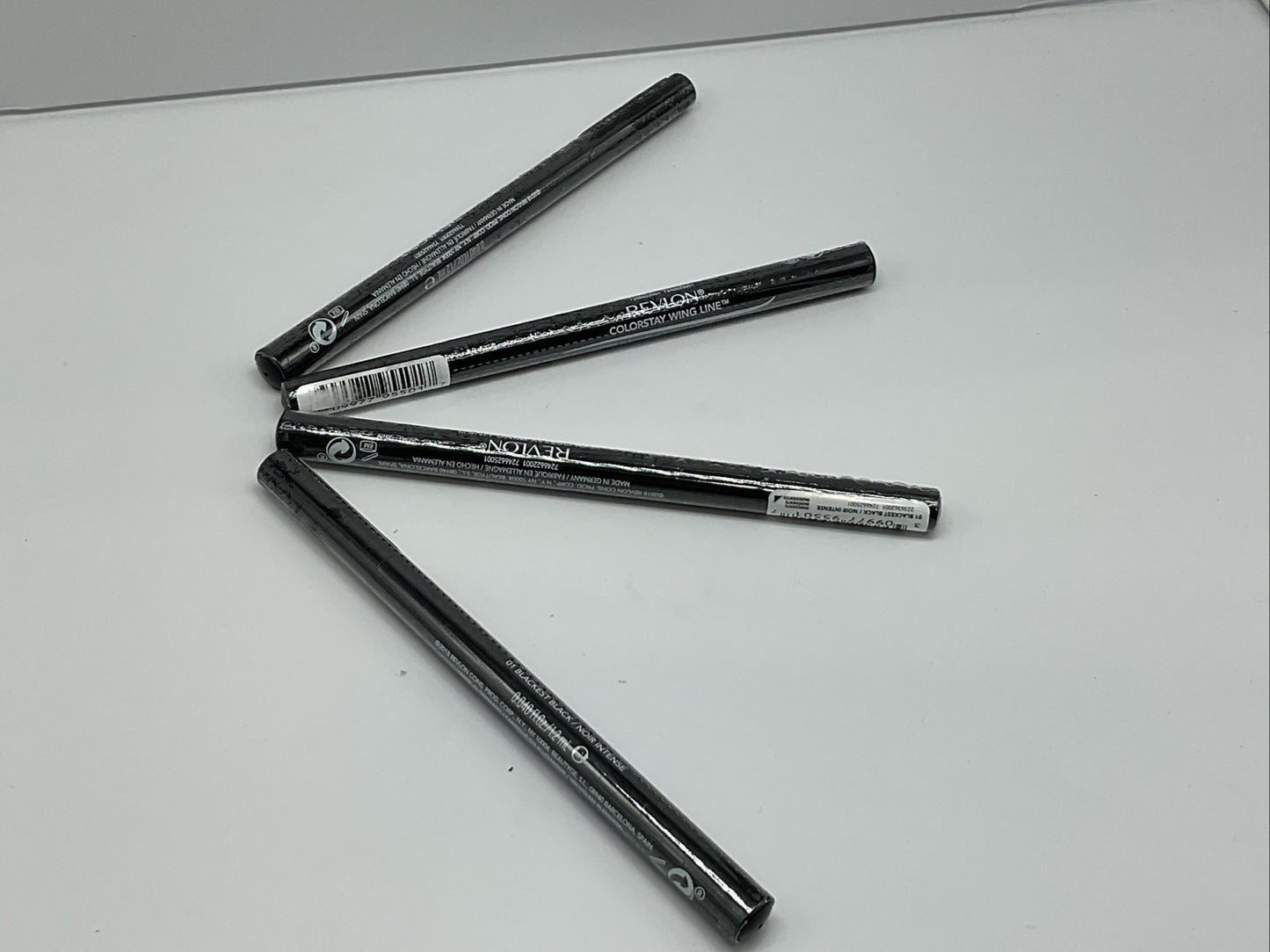 Revlon Colorstay Wing Liner Liquid Eye Pen - 01 Blackest - Set Of 4