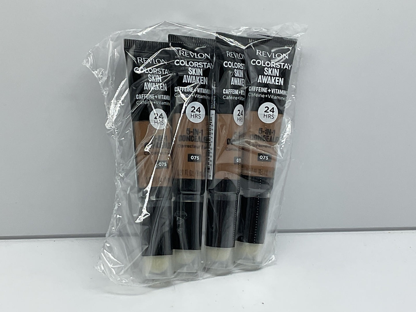 4 PACK - Revlon ColorStay Skin Awaken 5-in-1 Concealer 075 HAZELNUT