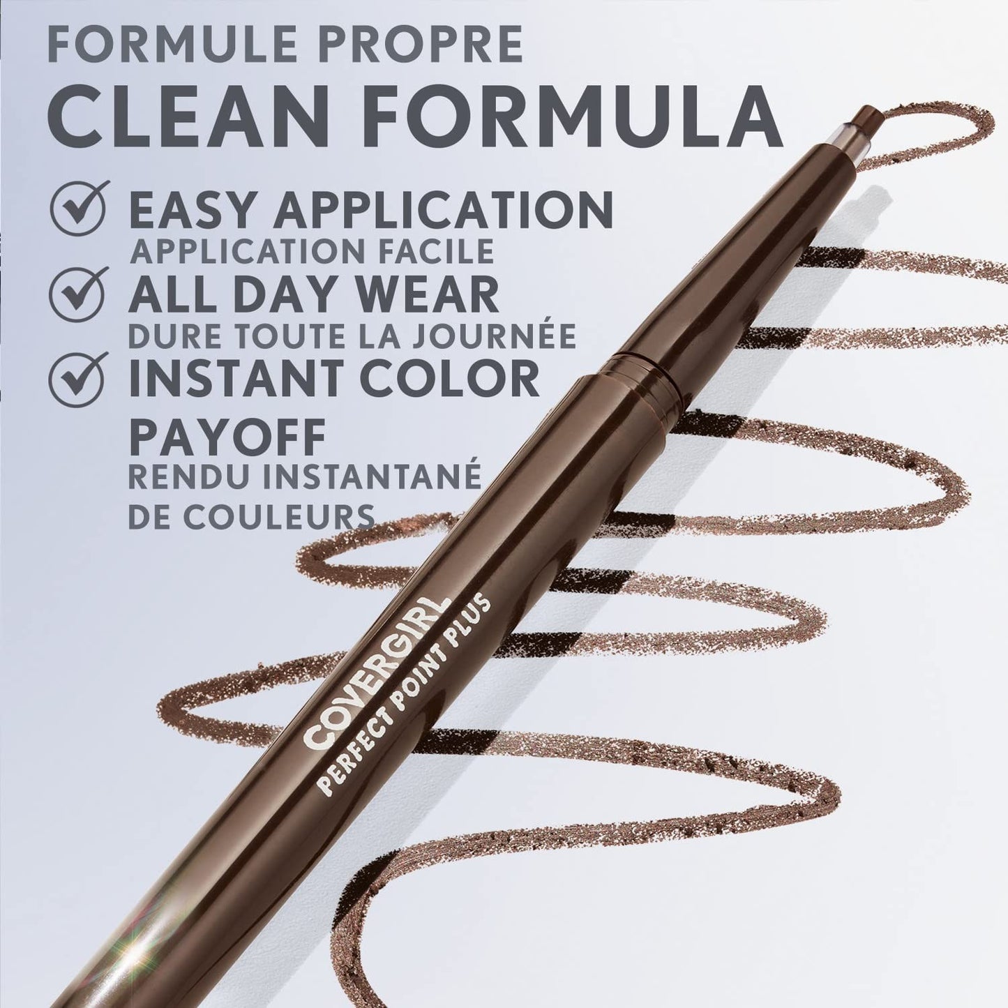 COVERGIRL Perfect Point Plus Eyeliner – Eyeliner Pencil - Toffee, 230mg