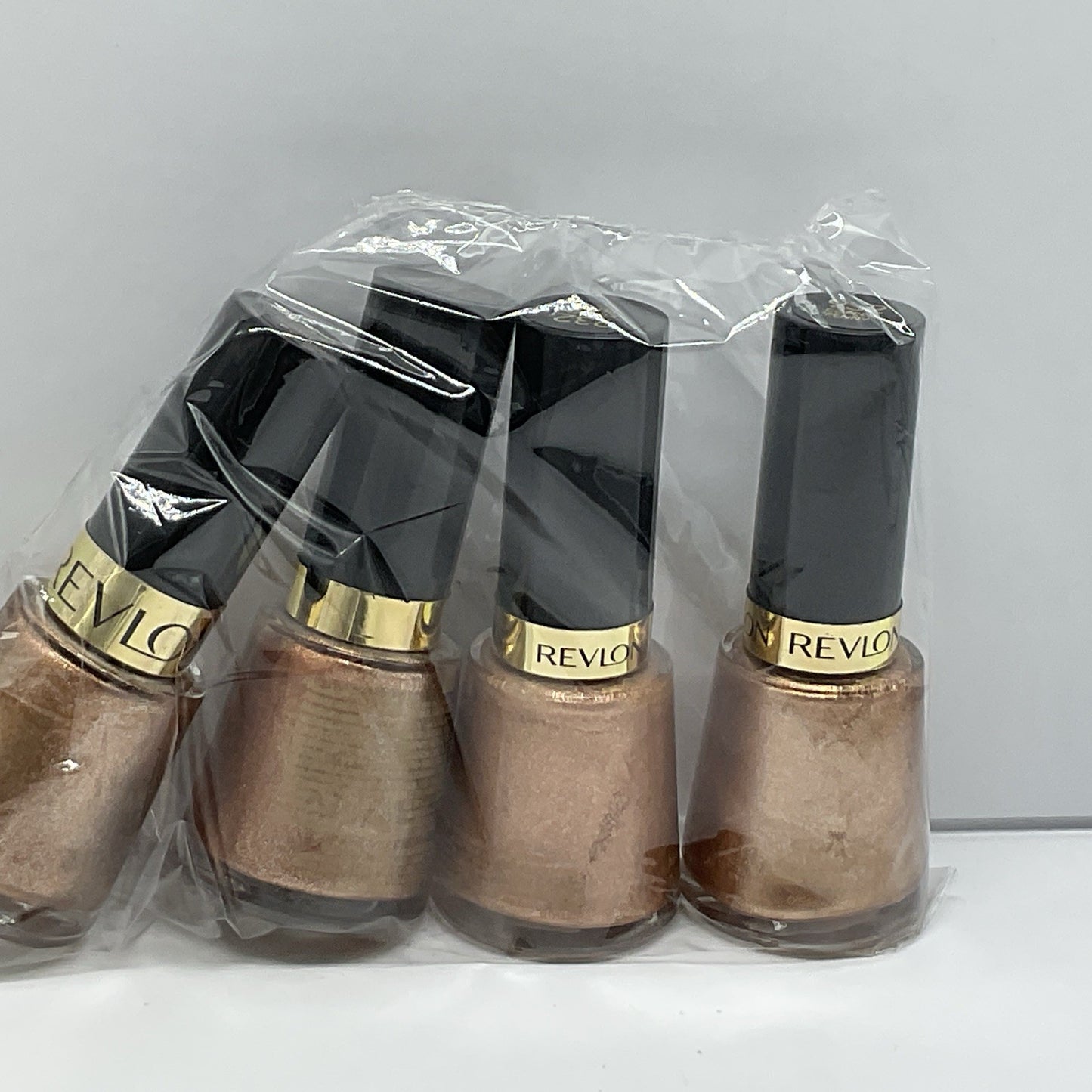 4 PACK - Revlon Super Lustrous Nail Polish Enamel 932 Copper Penny