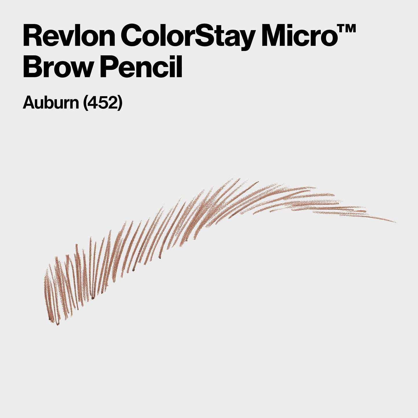2 PACK - Revlon Colorstay Waterproof Micro Brow Pencil Micro Tip - 452 Auburn