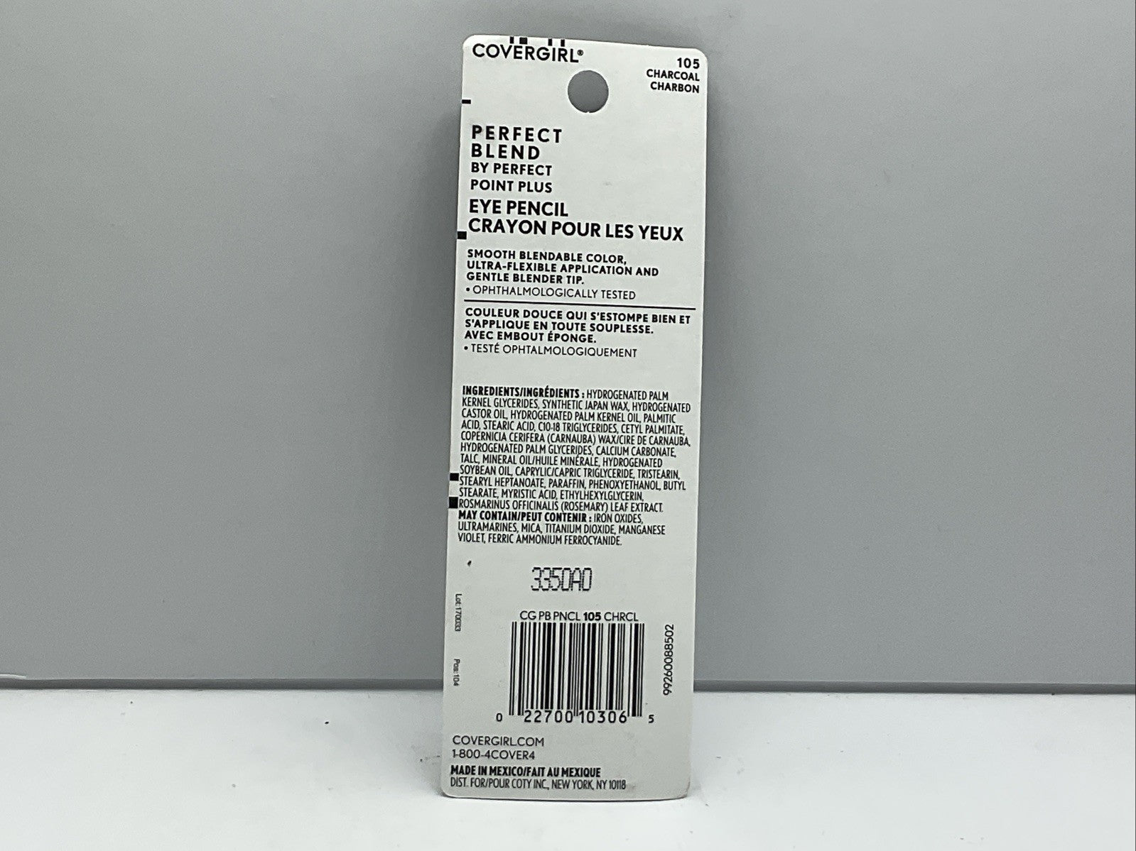 CoverGirl Perfect Blend By Perfect Point Plus Eye Pencil - 105 Charcoal