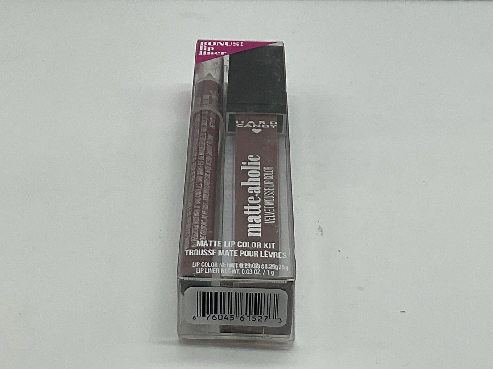 Hard Candy Matte Lip Color Kit Matte Alcoholic - 1527 Mauve Along