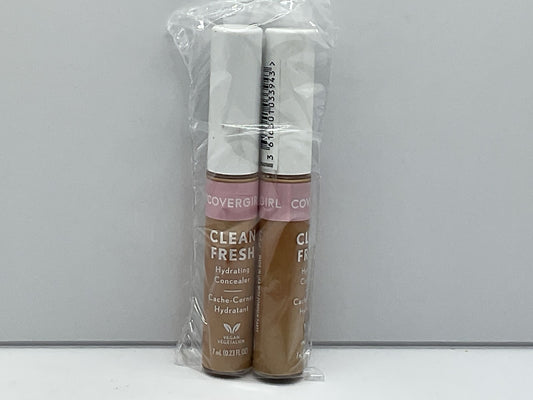 PACK OF 2 - COVERGIRL Clean Fresh Hydrating Concealer, #390 Tan / Rich