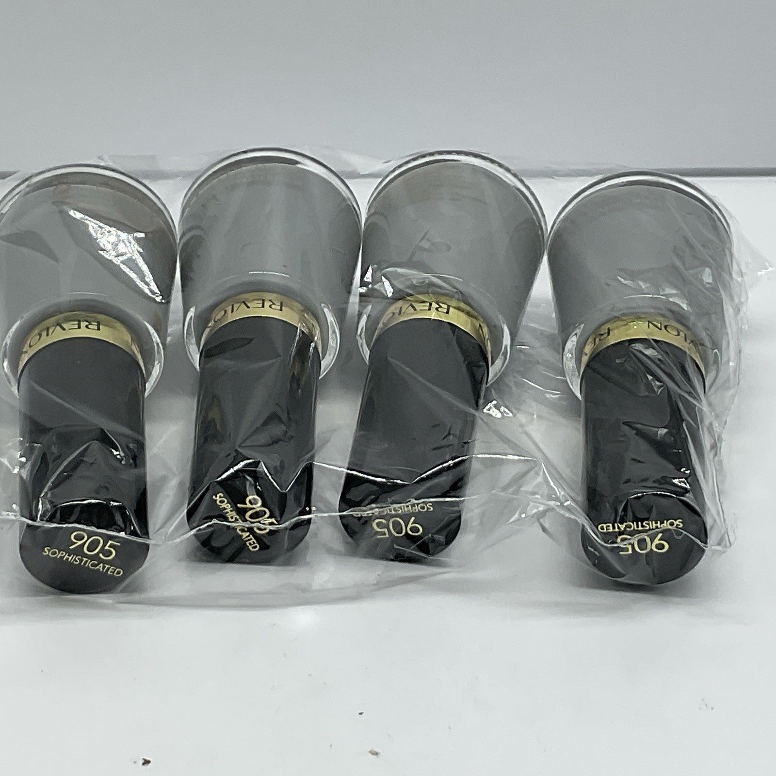 4 PACK - REVLON NAIL ENAMEL NAIL POLISH 905 SOPHISTICATED