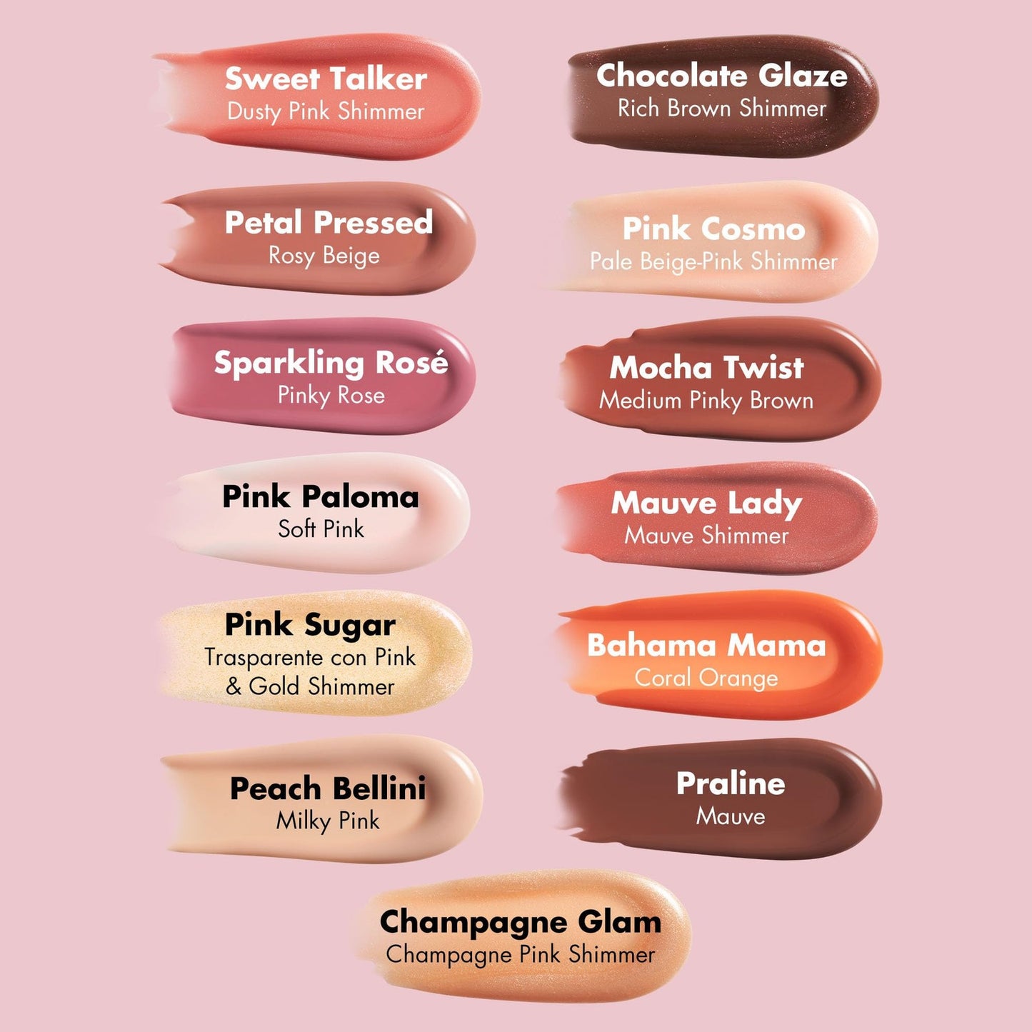 2 PACK - e.l.f. Lip Plumping Gloss Nourishing Invigorating - Champagne Glam