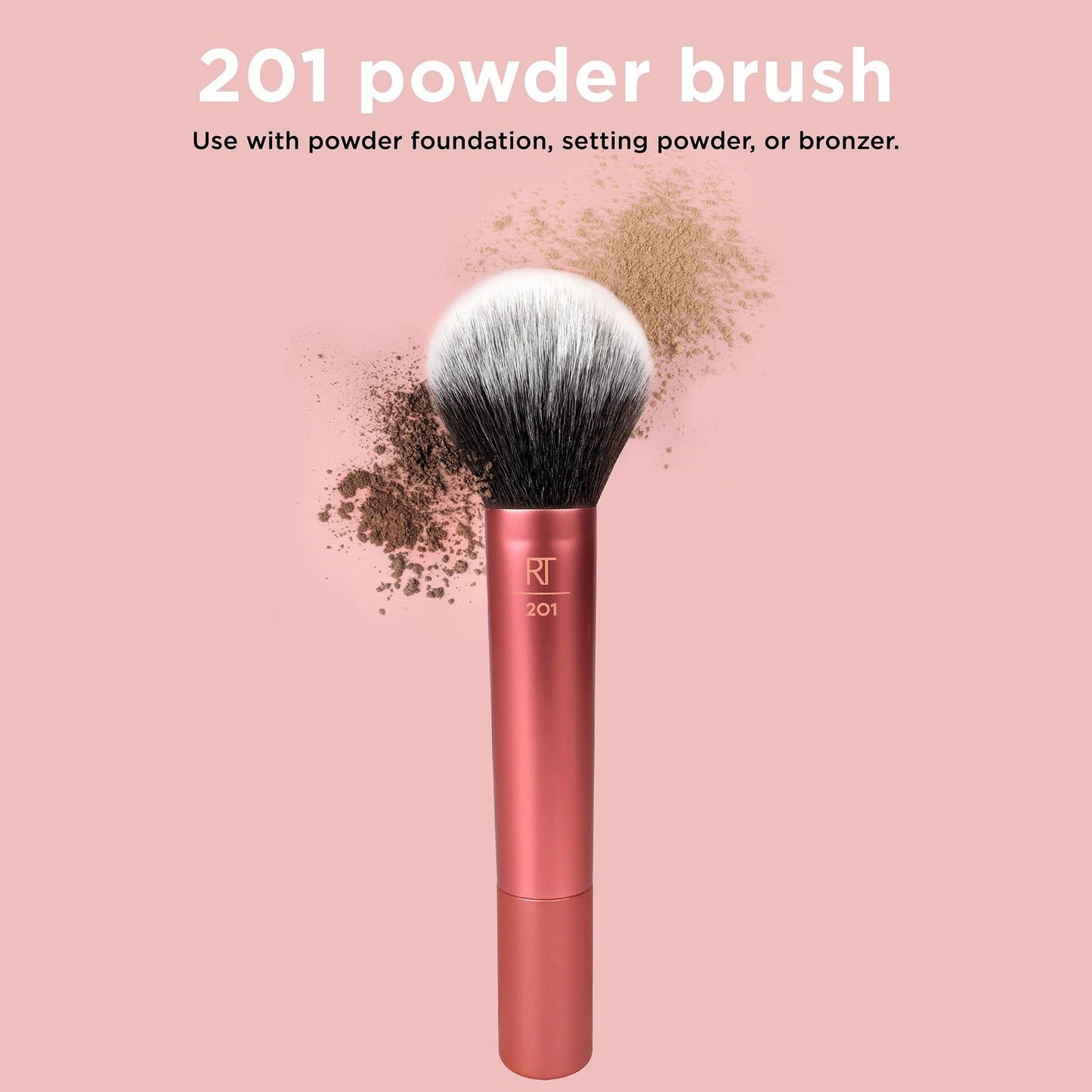 Real Techniques - powder brush - flawless 01401