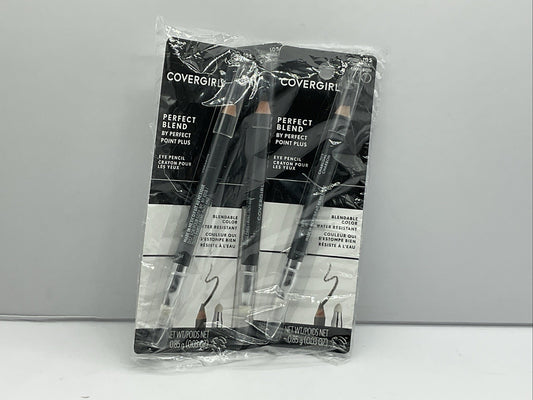 3 PACK - CoverGirl Perfect Blend Eye Makeup Pencil .03 Oz - 105 Charcoal