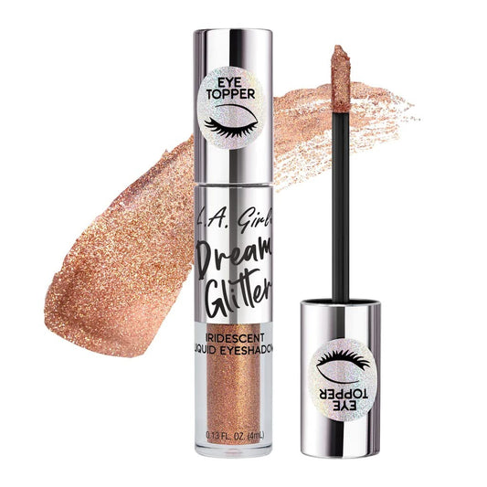 L. A. Girl Dream Glitter Iridescent Liquid Eyeshadow- GES99 Rose Gold