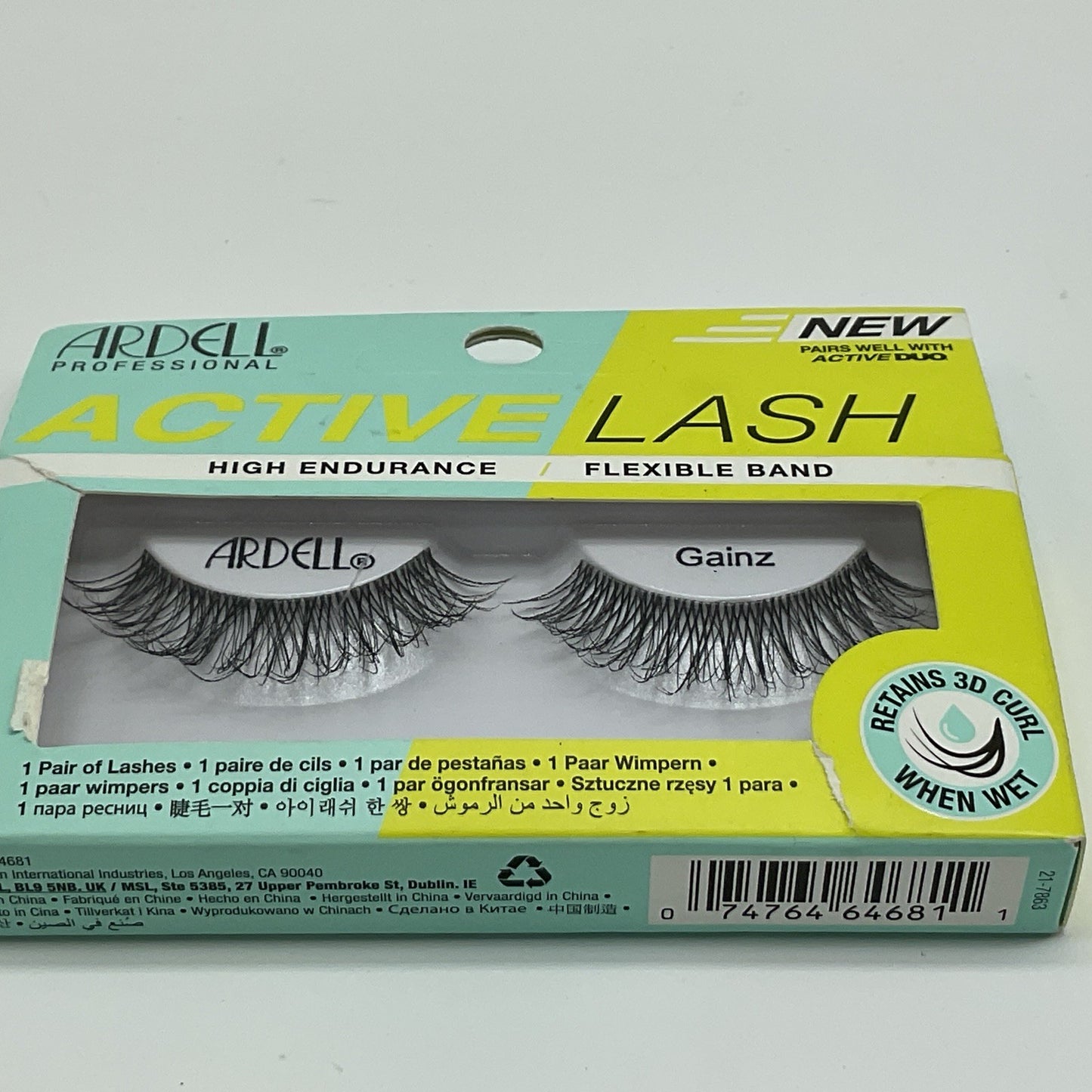 Ardell Active Lash High Endurance & Flexible Faux Lashes - Gainz