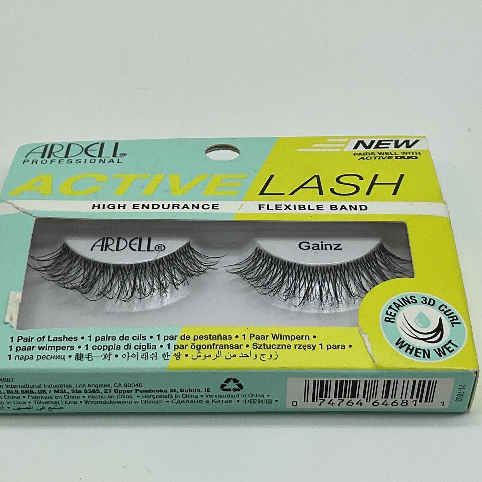Ardell Active Lash High Endurance & Flexible Faux Lashes - Gainz