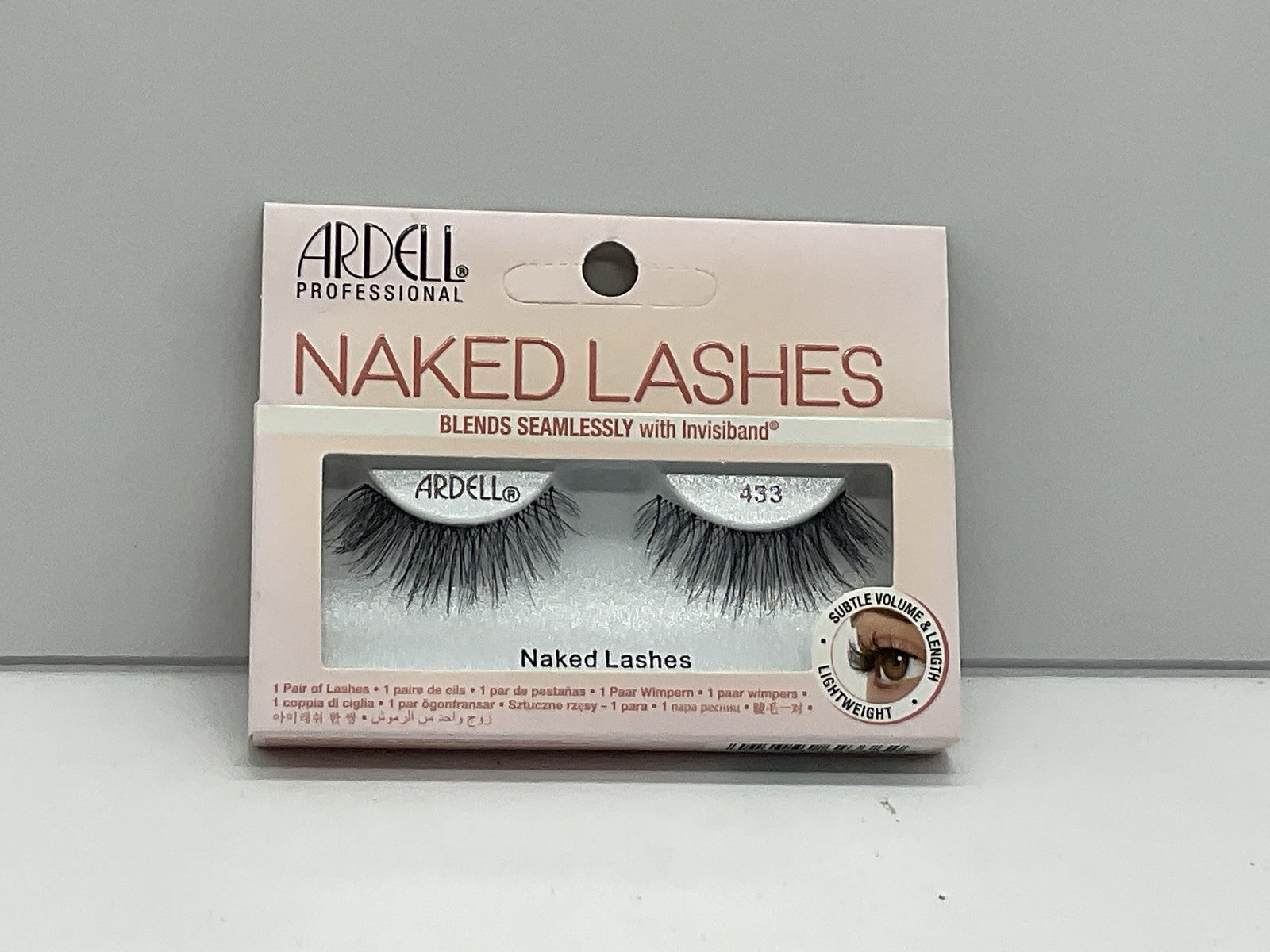 Ardell Professional Naked False Eye Lashes - 433 Curled
