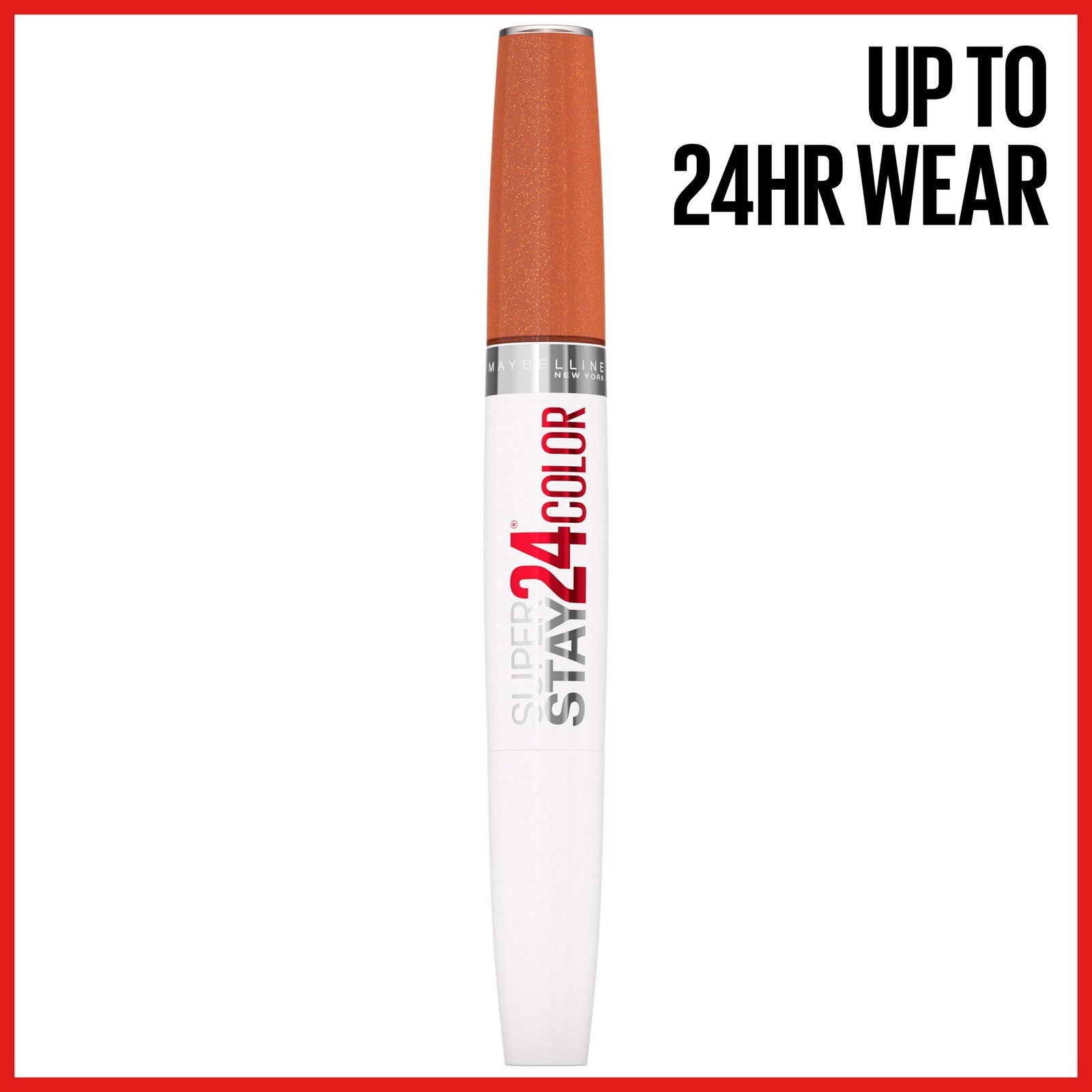 Maybelline Super Stay 24 2-step Long Lasting, 910 Copper Glisten