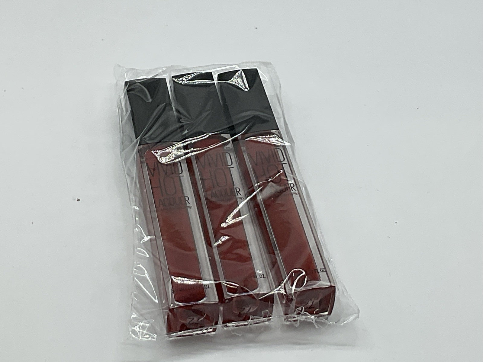 Maybelline NEW YORK Vivid Hot Lacquer Lip Gloss -  Classic 72  - Lot of 3