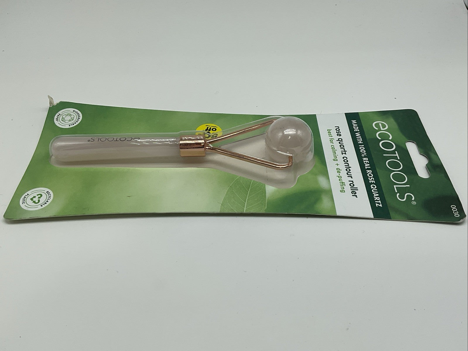 EcoTools Rose Quartz Contour Roller Calming & Depuffing
