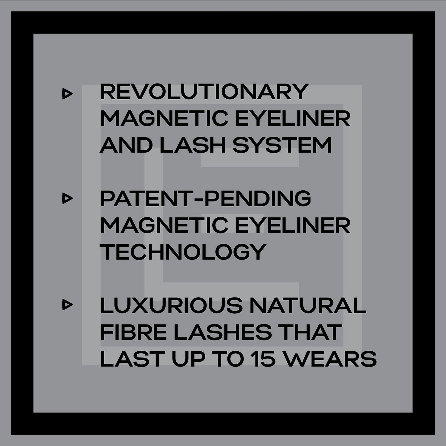 2 Pack - Eylure ProMagnetic Natural Fiber False Eyelashes - No.117 Black