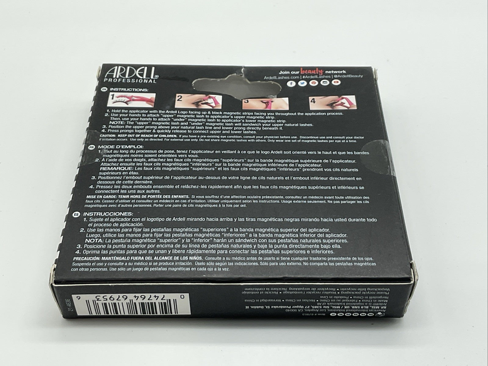 Ardell Professional Magnetic Eyelashes - Black (67953)