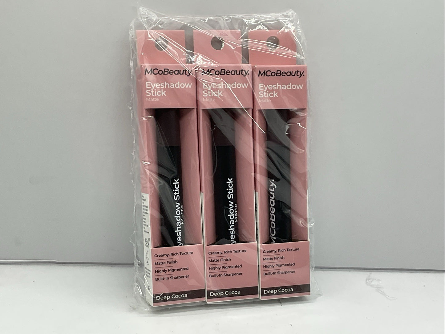3 PACK - MCoBeauty Eyeshadow Stick - Deep Cocoa