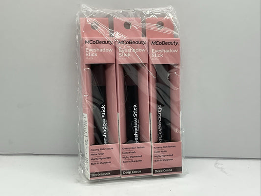 3 PACK - MCoBeauty Eyeshadow Stick - Deep Cocoa
