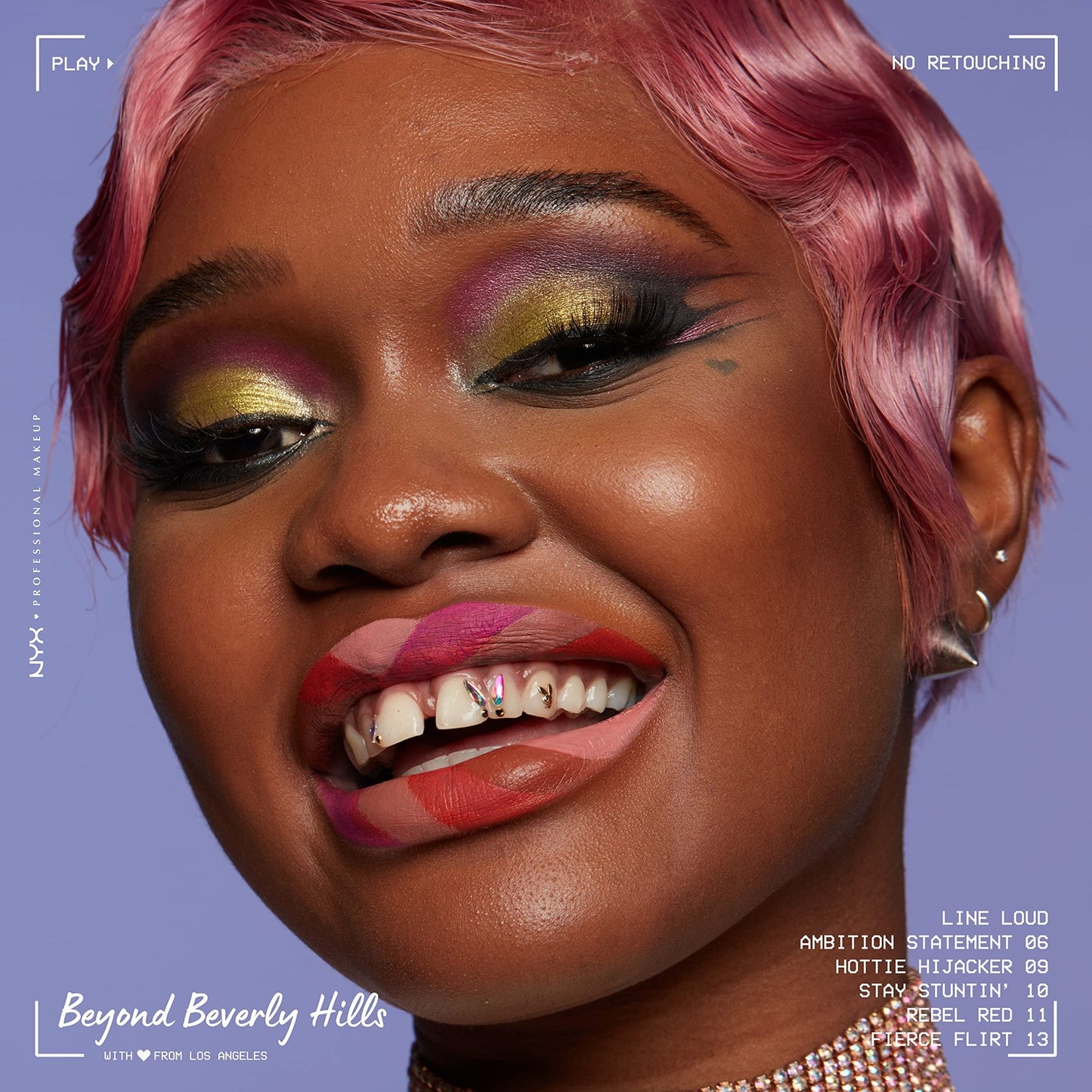 NYX Professional Makeup Line Loud Lip Liner,  Stay Stuntin'