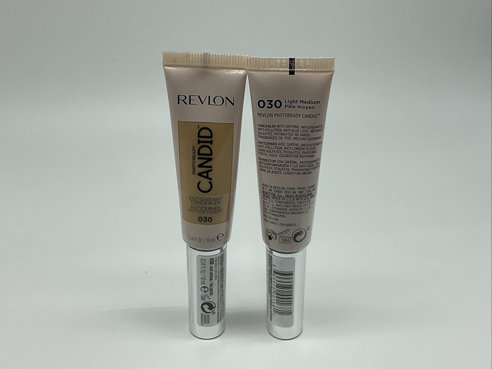 Revlon Photoready Candid Anti-Pollution Concealer 030 Light Medium Set Of 2