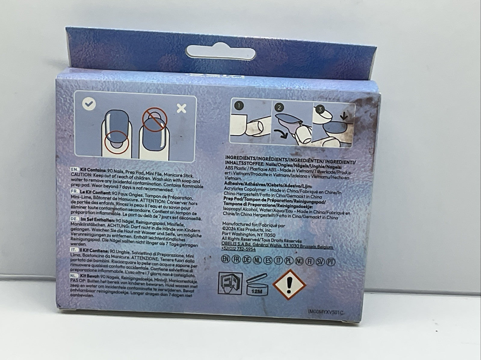 Impress Press-on Manicure Kit  - 93264 90 Nails