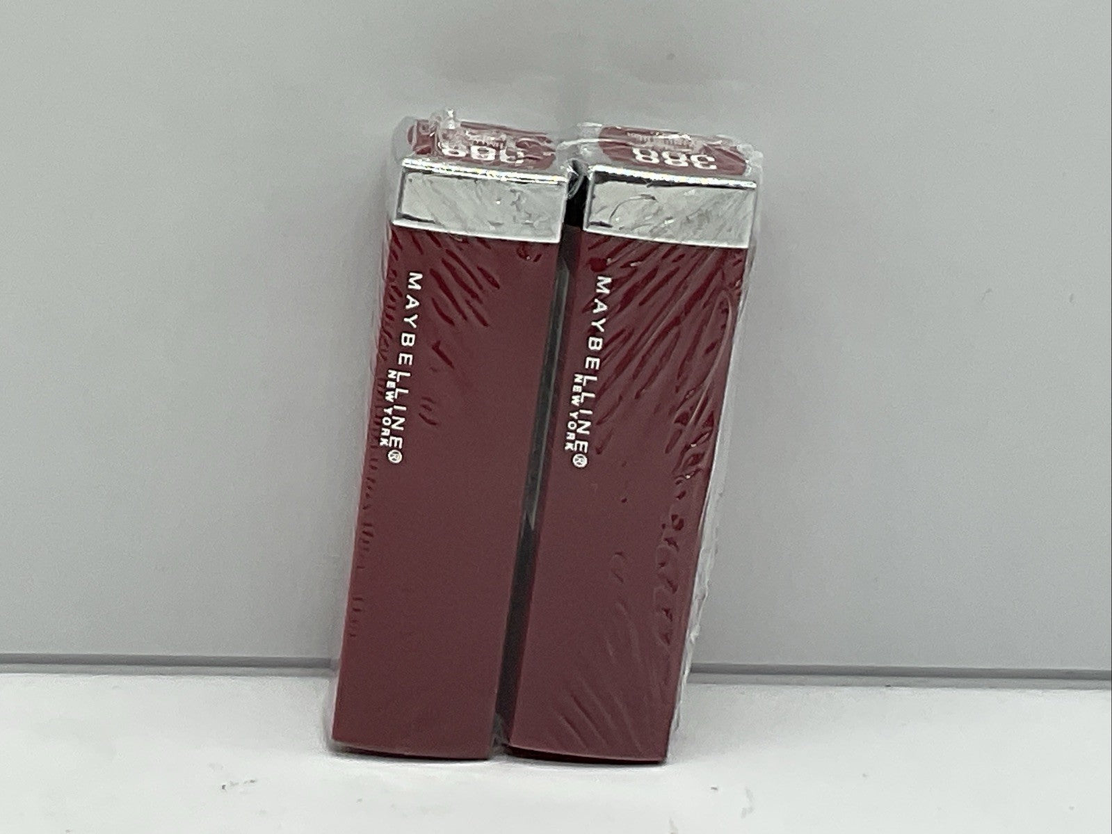 2 PACK - Maybelline Colour Sensational Made for All Lipstick - 388 Plum For Me