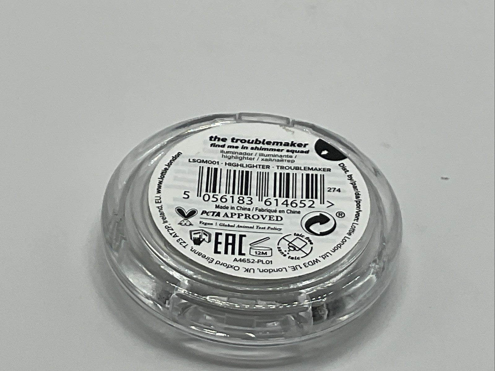 Lottie London Mini Highlighter 0.08 oz - Troublemaker