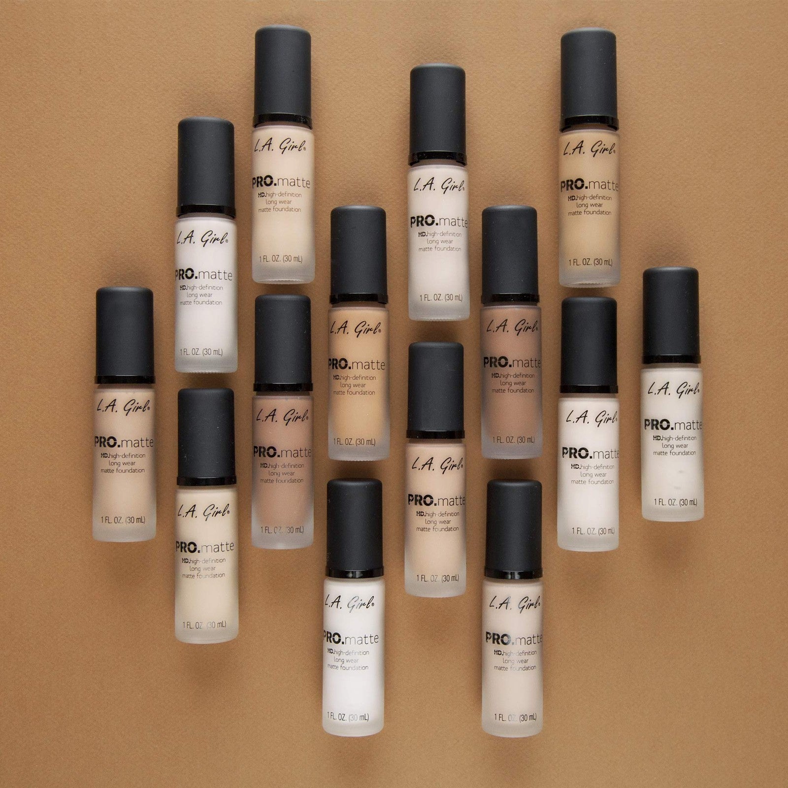 L.A. Girl PRO.Matte Foundation, Nutmeg GLM683