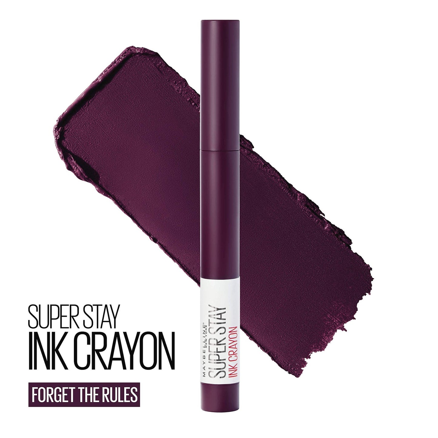 Maybelline SuperStay Ink Crayon Shimmer Lipstick 70 Forget The Rules