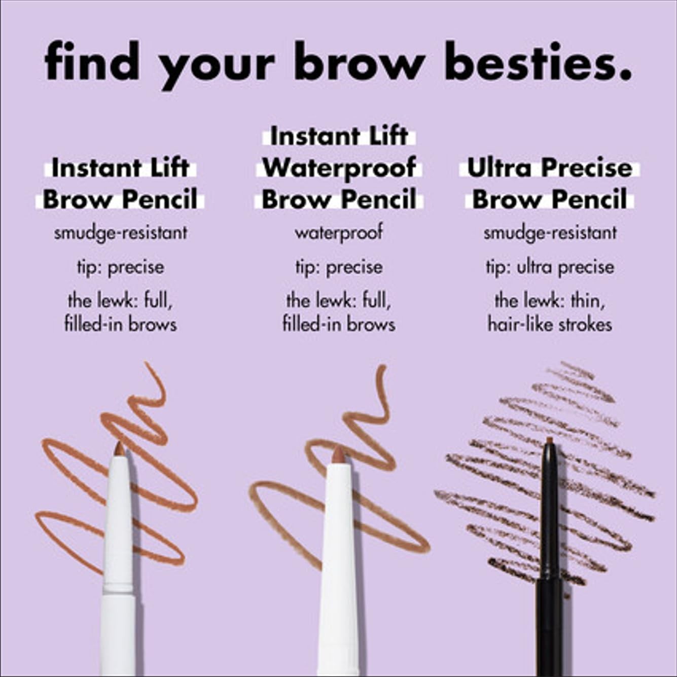 Elf Brow Pencil w/ Brush #21722 Neutral Brown