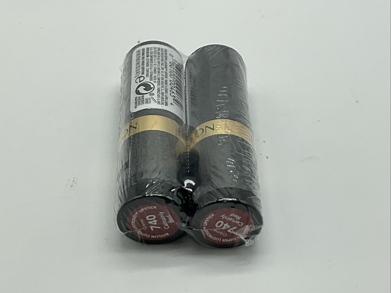 2 PACK - Revlon Super Lustrous Creme Lipstick - 740 Certainly Red