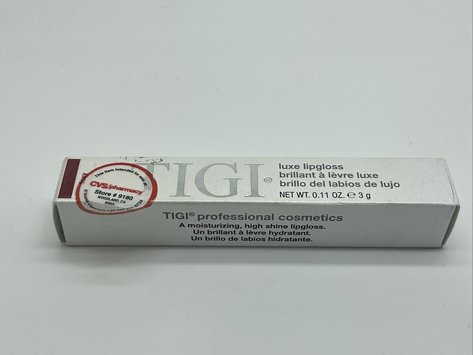 TIGI Professional Cosmetics Luxe Lip Gloss 0.11oz - Foxy
