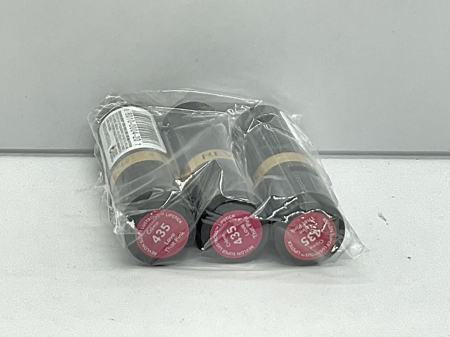 3 PACK - Revlon Super Lustrous Lipstick Creme - 435 Love That Pin