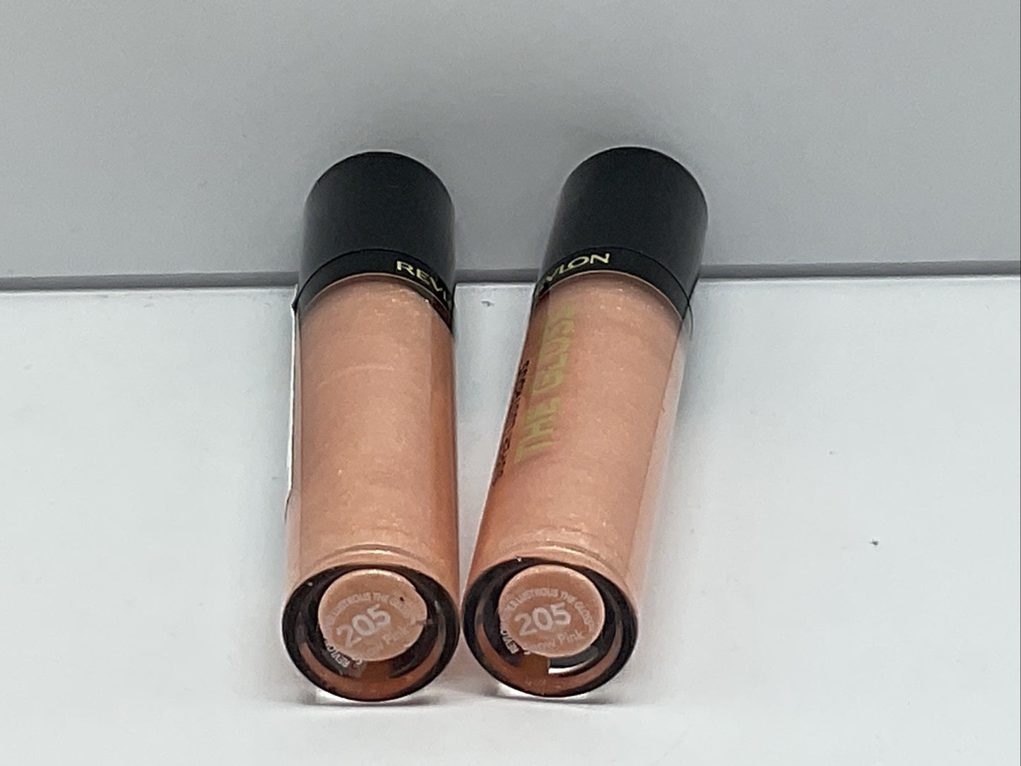 Revlon Super Lustrous Moisturizing HighShine Lip Gloss - 205 SnowPink - Set Of 2