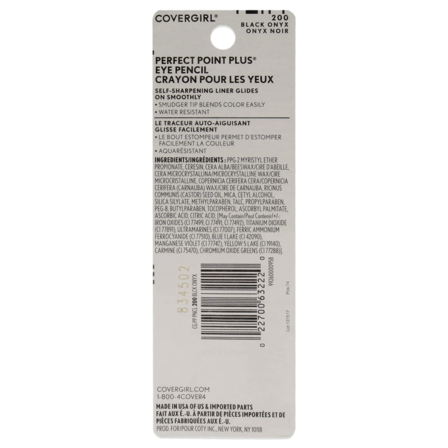 Perfect Point Plus Eye Pencil 0.008 oz - 200 Black Onyx