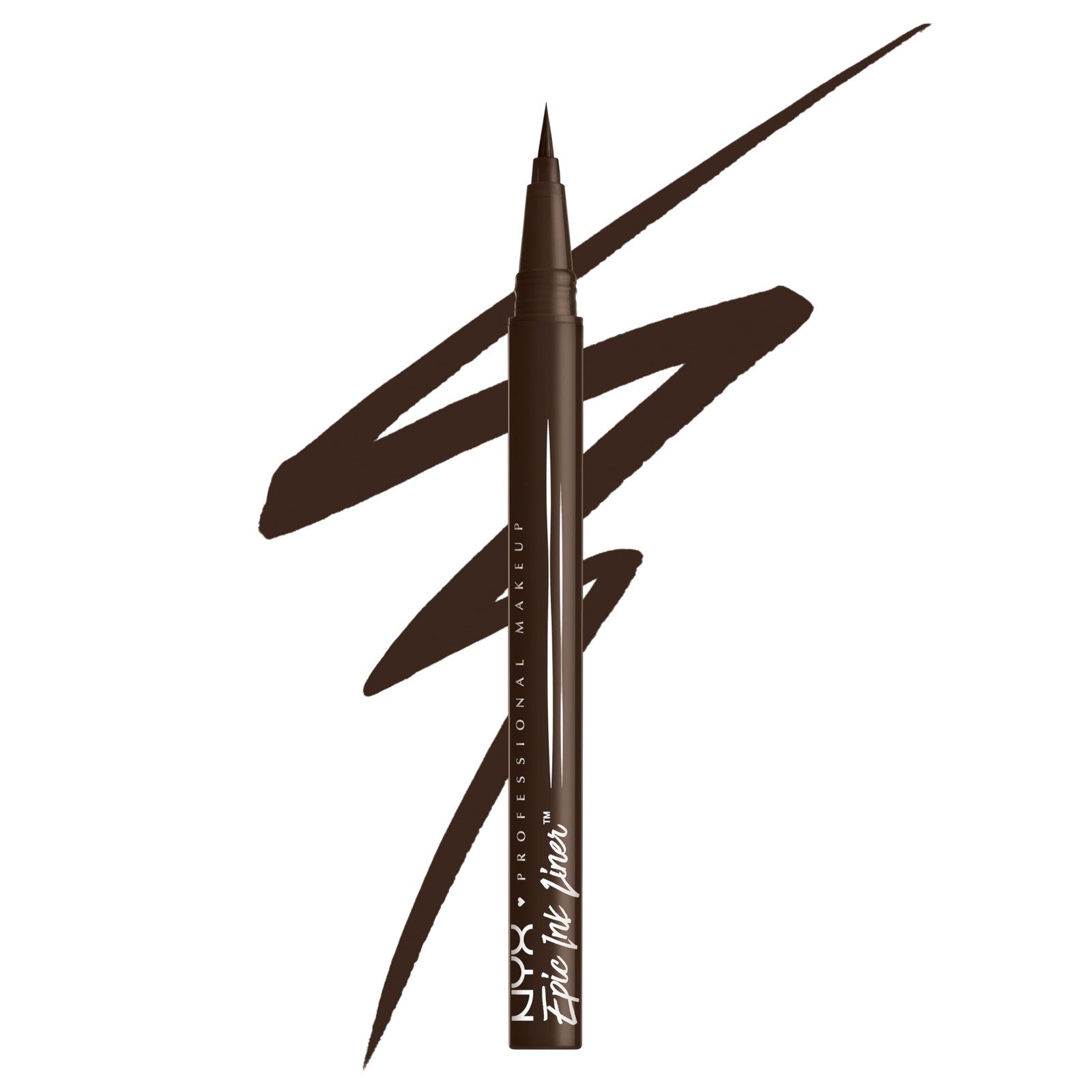 2 PACK - NYX PROFESSIONAL Epic Ink Liner Waterproof Eyeliner - EIL03 Dark Choc