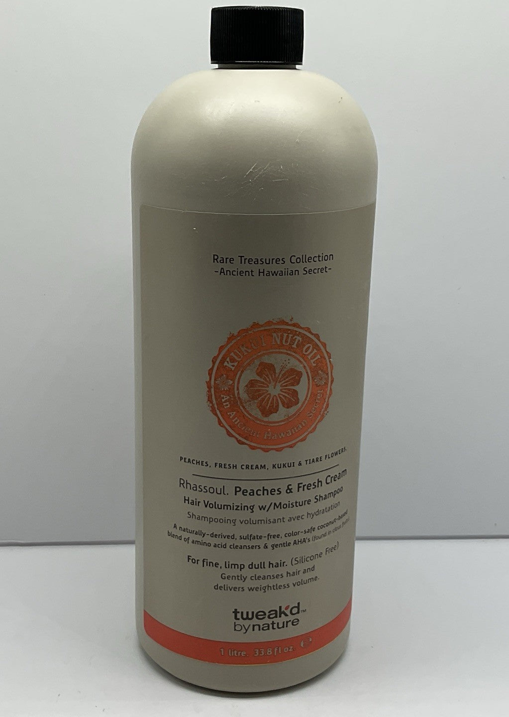 Tweak’d By Nature Peaches & Fresh Cream Shampoo 33.8 oz - No Pump