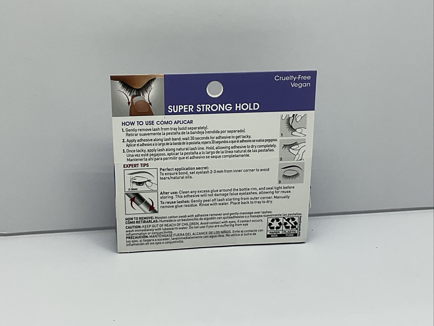 Kiss Strip Lash Couture CLEAR 67778 Super Strong Hold Adhesive - Single