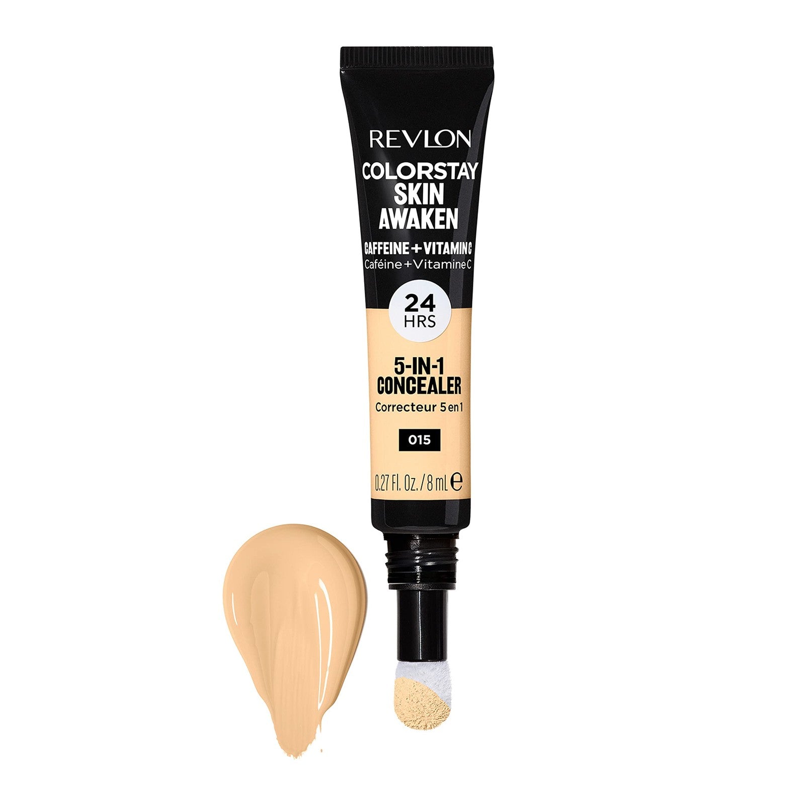 3 PACK - Revlon ColorStay Skin Awaken 5-in-1 Concealer, 015 Light