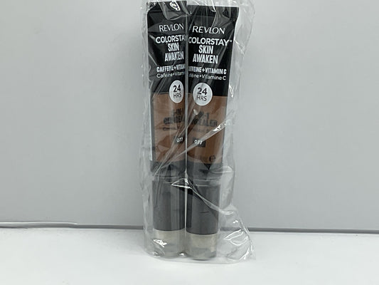 2 Pack - Revlon ColorStay 5-in-1 Concealer, 077 Cinnamon