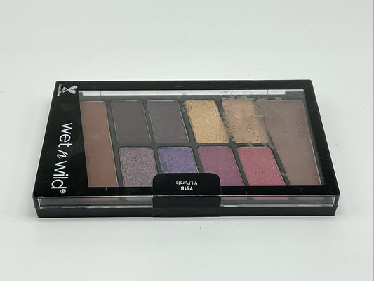 Wet N Wild Color Icon Eyeshadow 10 Pan Palette - 761B V.I. Purple