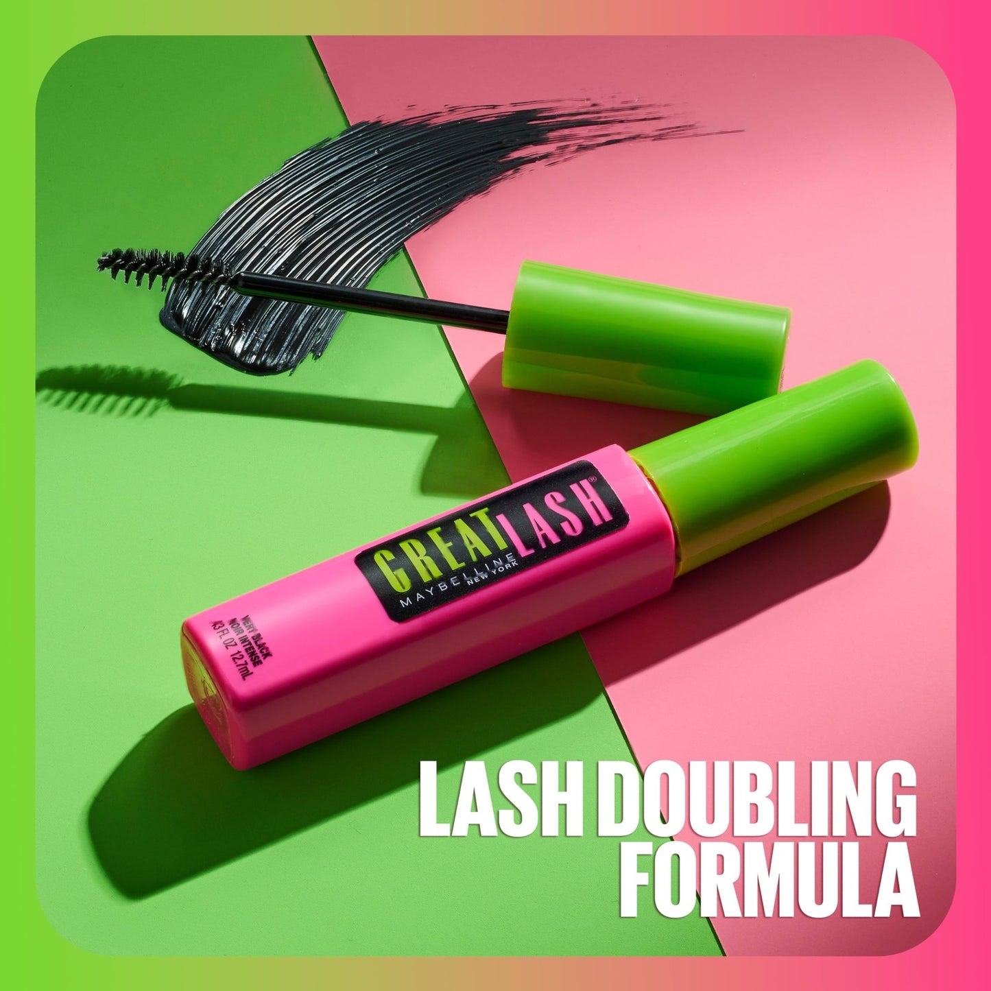 Maybelline New York Great Lash Washable Mascara  0.43fl.oz - 102 Brownish Black