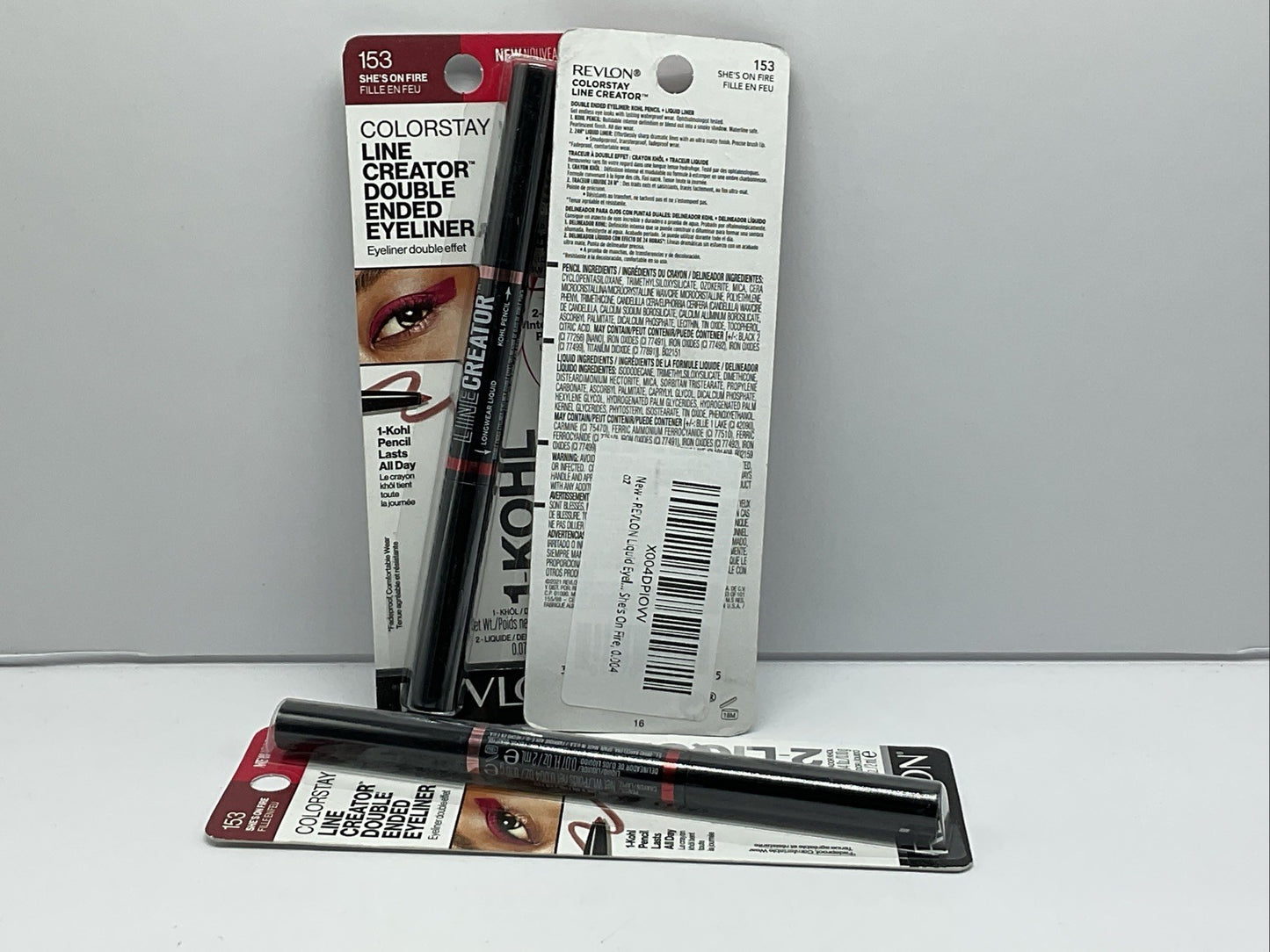 Revlon Colorstay Line Creator DoubleEnded Eyeliner- 153 She’s On Fire - Set Of 3