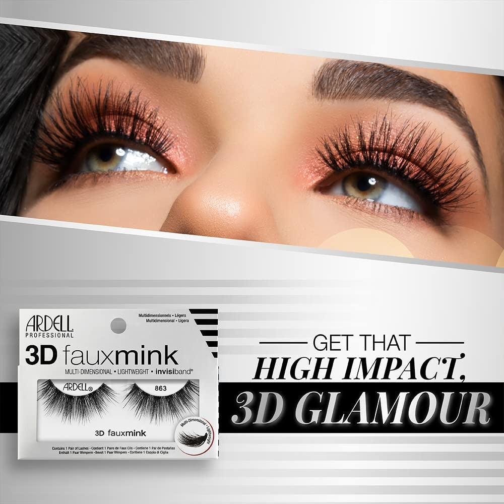 Ardell 3D Faux Mink Lashes - 863
