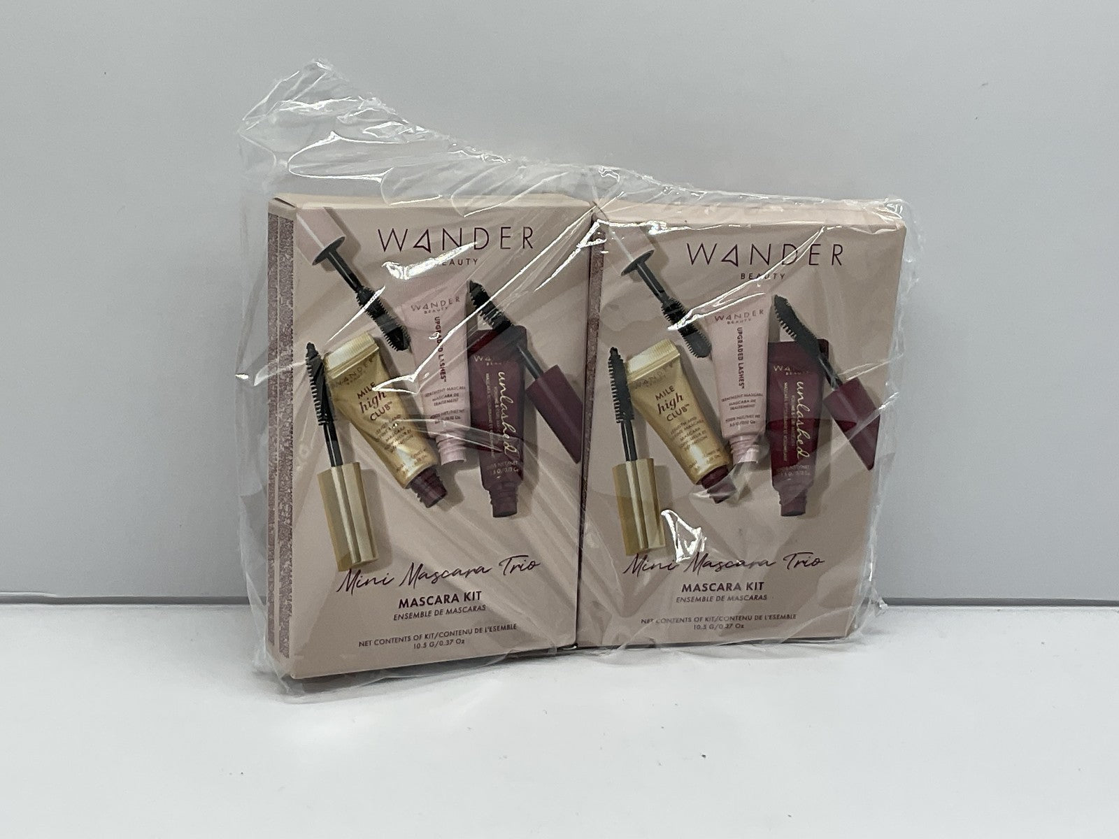 2 PACK - Wander Beauty Mini Mascara Trio MASCARA KIT 