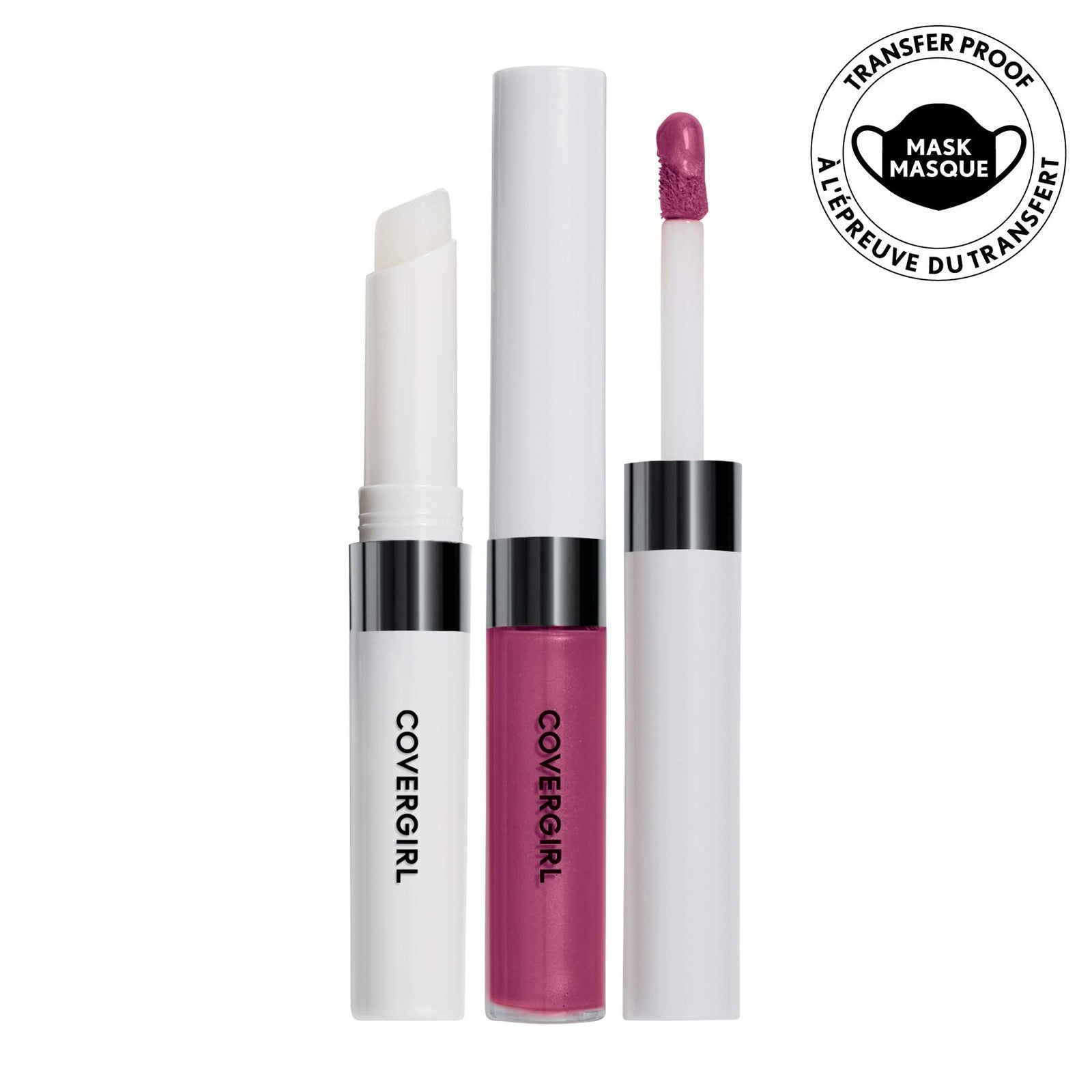 2 PACK - COVERGIRL Outlast All-Day Lip Color Custom Reds, 860 Unique Burgundy