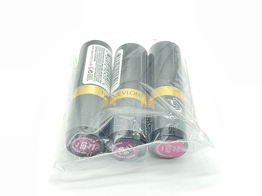 3 PACK - Revlon Super Lustrous Lipstick - 850 Plum Velour
