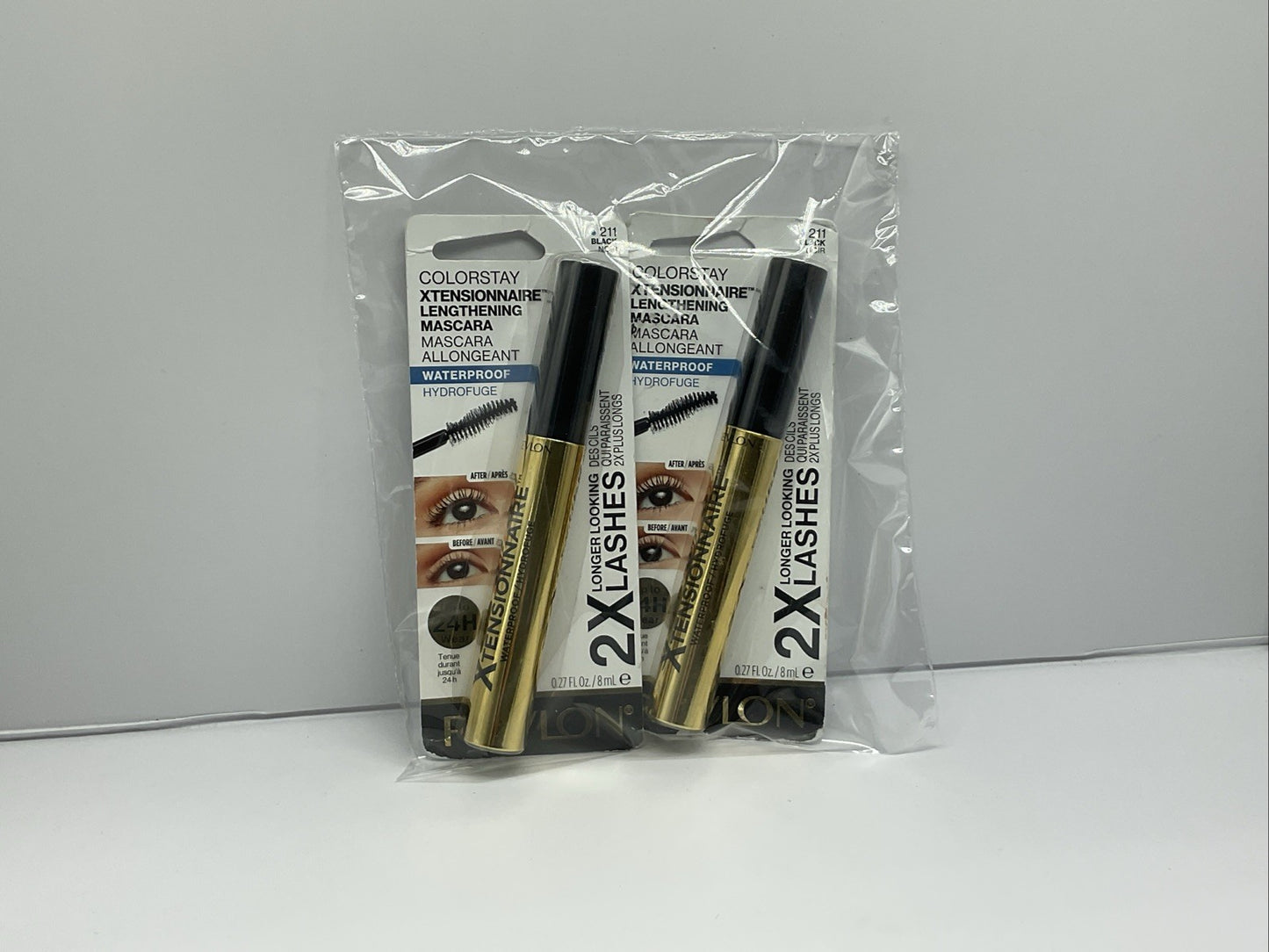 Revlon ColorStay Xtensionnaire Mascara Waterproof - 211 Black - Set Of 2